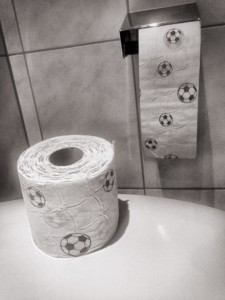 Toilettenpapier Fussball